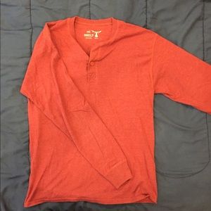 2 henley’s by Hanes beefy t collection